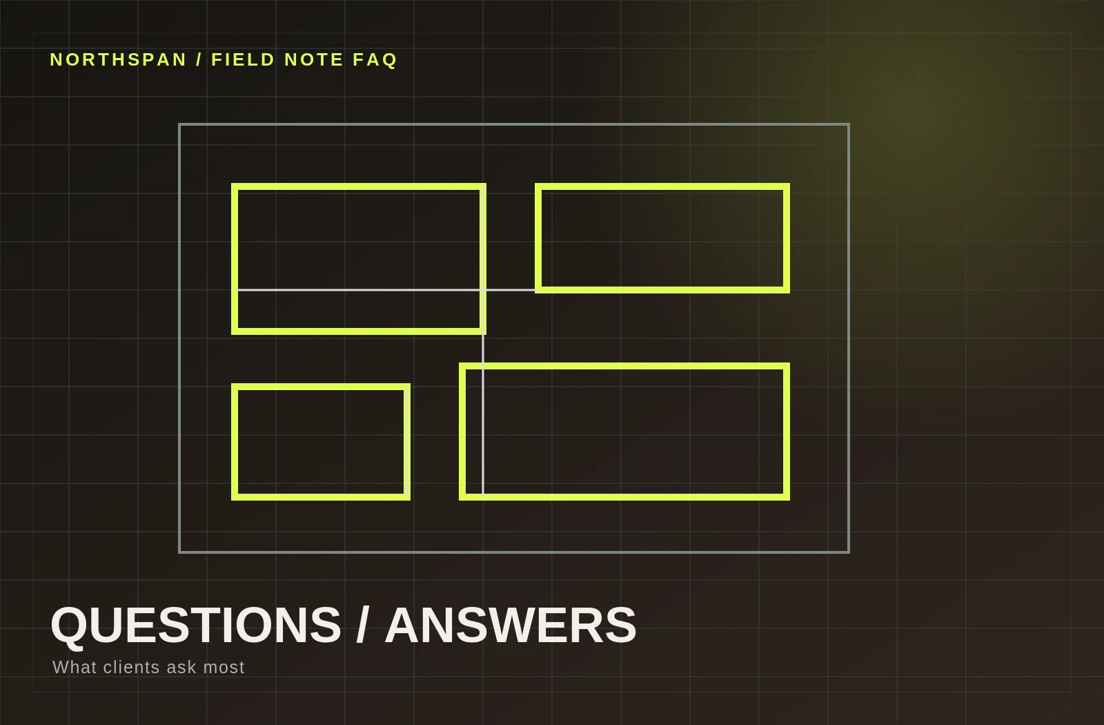 Construction planning questions